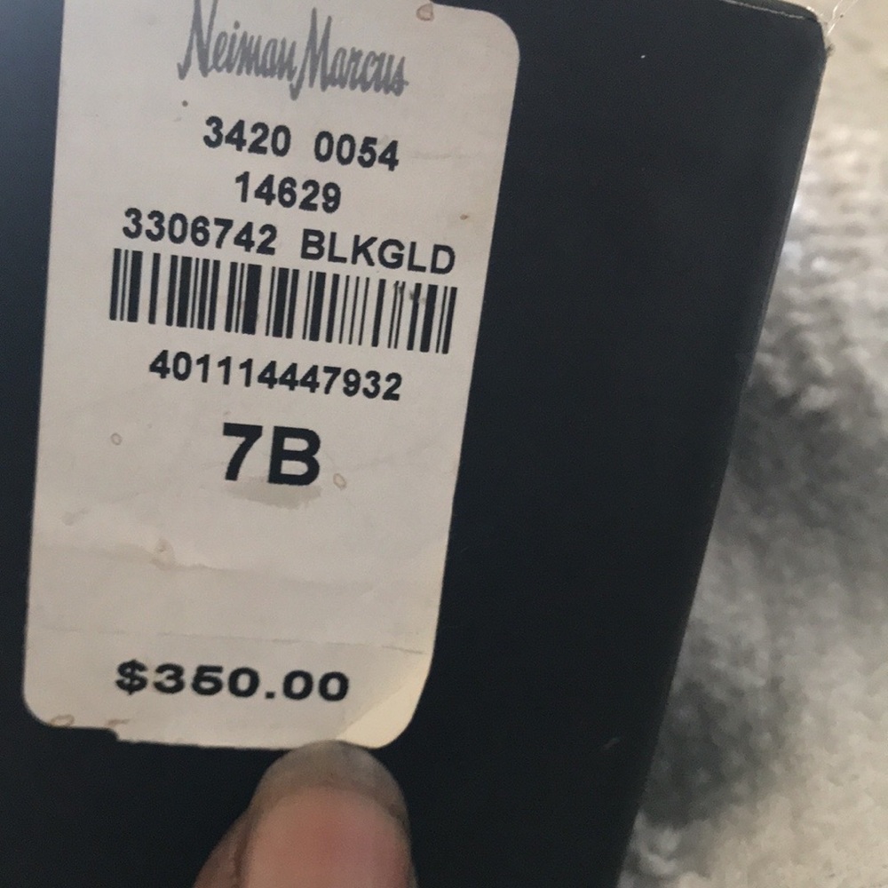 Neiman Marcus Black and Gold Box